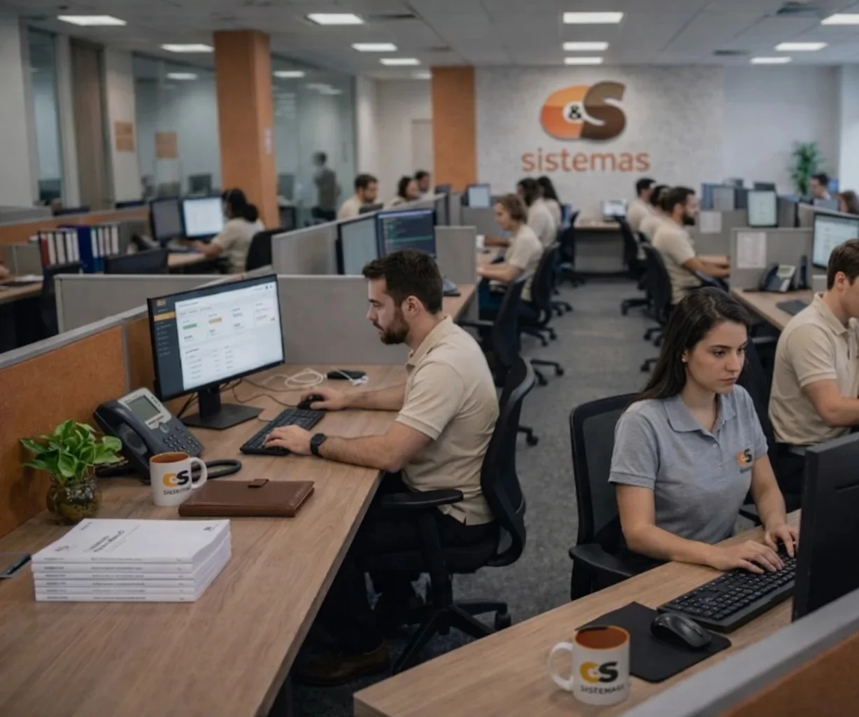 Equipe de Suporte C&S Sistemas